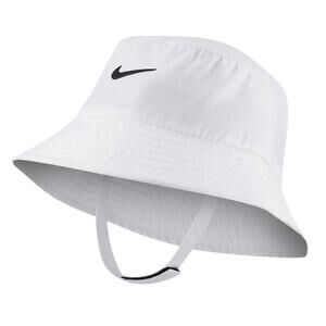 Nike UPF 40+ Infant Bucket Hat, White, Ages 12-24 Months, NWT